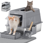 Rywell XL top-view shows spacious interior for multi-cat use and easy maintenance.