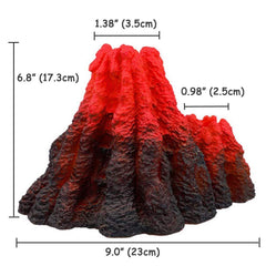 S-Lifeeling LED spotlight in action highlights lava effects in aquarium