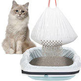 Sabary 56-count litter bags with holes for quick filtration
