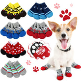 Sadnyy dog socks 24-pcs package with six styles for daily wear