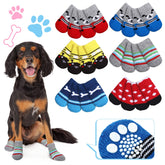 Sadnyy dog socks pack 24pcs for versatile daily wear on dogs.