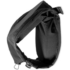 Safe Dogs Ears adjustable blue straps provide a secure, comfortable fit for active dogs.