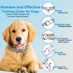 Safiman dog collar front buckle close-up for quick removal during training sessions