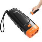 SAIJZEK Entrenador ultrasónico para perros captando la atención y reduciendo ladridos.