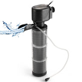 SainSmart XpertMatic filter side view shows compact design for tight setups.