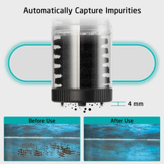 SainSmart XpertMatic transparent casing enables quick filter status checks.