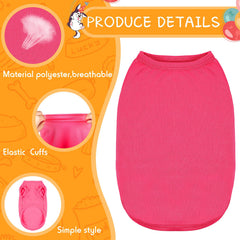 Saintrygo soft polyester pet shirt offers breathable comfort.
