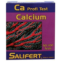 Salifert Alkalinity Test Kit drops on sample, color-change leads to easy interpretation.