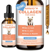 SANTKOL dog collagen drops bottle for easy joint and coat support.