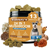 SANTKOL Mushrooms for Dogs turkey-tail-bottle highlights immune support for pets.