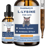 SANTKOL L-Lysine drops bottle with roast chicken flavor for immune support