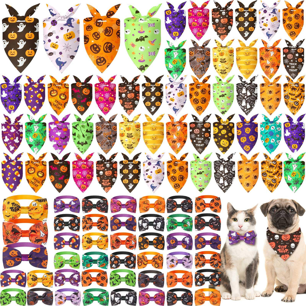 Sanwuta Halloween dog bandana collection for festive pet party styling