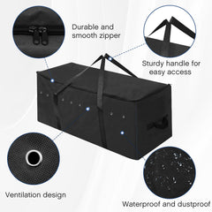 Sanwuta hay bale bag open showing ventilation holes for freshness