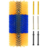 Sayutie livestock scratching brush front view for durable grooming in barns.
