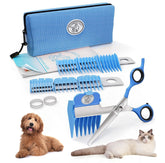 Scaredy Cut silent-pet-grooming-kit close-up shows quiet operation for stress-free grooming.