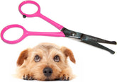 Scaredy Cut Tiny Trim ball-tip close-up for safe ear trimming