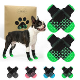 SCENEREAL anti-slip dog sock top view with full grip for stability