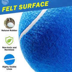 SCENEREAL ball 9.5-inch with pump and inflation needle included