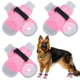 SCENEREAL calcetines antideslizantes para perros, enfoque superior para mayor agarre en interiores.