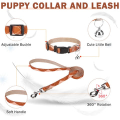 SCENEREAL dog collar with bell for audible walking cues