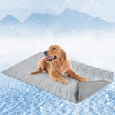 SCENEREAL dog cooling mat XL top view emphasizes spacious surface for large dogs