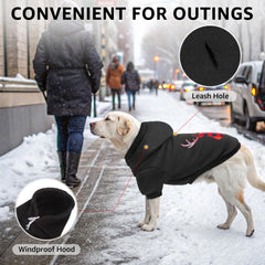 SCENEREAL dog hoodie breathable fabric for comfortable play.