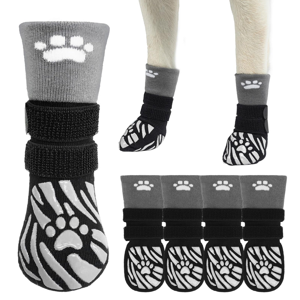 SCENEREAL dog socks XS with non-slip bottom for better floor traction