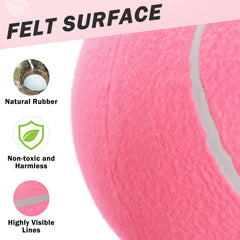 SCENEREAL giant tennis ball inflation valve for quick setup