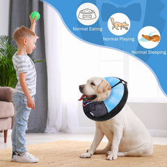 SCENEREAL inside strap adjustable collar ensures secure, customized fit.