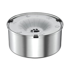 SCHITEC no-spill dog water bowl keeps floors dry during travel hydration.