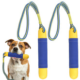 SCIROKKO dog pool toy with 10in floating design for water fetch fun.