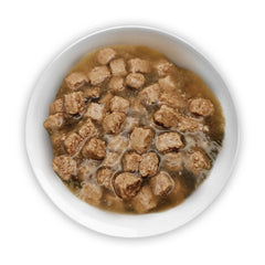 Scoochie Pet Products 14-ounce can portioning promotes fresh meals with less waste.