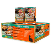 Scoochie Chef Scoochie's tender seafood chunks in gravy pop-top can for quick, mess-free meals.