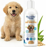 Scrubby Tails champú orgánico para perros, bote de 473 ml, desodoriza ligeramente.