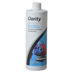 Seachem Clarity water-clarifier 500ml bottle for clearer aquarium water