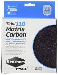 Seachem Matrix Carbon Tidal bead closeup showing spherical structure