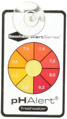 Seachem pH Alert color-change indicator shows pH shifts at a glance.