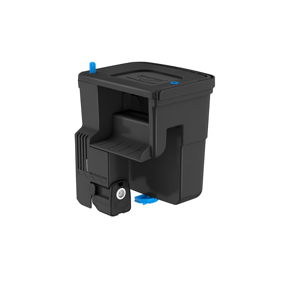 Seachem Tidal Power Filter front view with adjustable flow dial for customizable water movement.