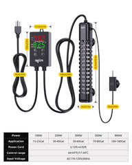 SEAOURA over-temp alarm aids quick tank checks