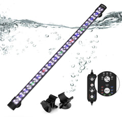 SEAOURA submersible light highlights full spectrum color for vibrant aquarium view