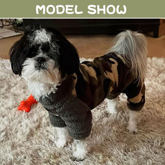 Sebaoyu dog pajamas small-dog xxs size display demonstrates precise fit for tiny breeds