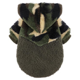 Sebaoyu dog sweater for small dogs hoodies front view provides warm comfort on chilly mornings.