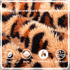 Sebaoyu leopard-print puppy pajama adds cute style with a comfy fit.