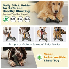 Sedioso bully stick holder assembly demonstrates quick, simple setup.
