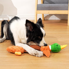 Sedioso duck toy crinkle-inside delivers engaging rustle to spark supervised exploration.