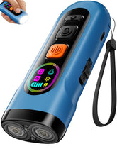 Sedulan dog bark deterrent front view blue for indoor outdoor ultrasonic training
