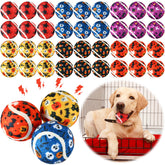Seenelling dog squeaky tennis ball Spider style ideal for fetch and teething play.