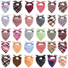 Segarty pet scarf closeup reveals soft fabric and durable stitching.