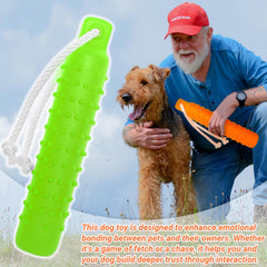 Segzwlor Dog Float Toy's bright colors boost outdoor visibility during play