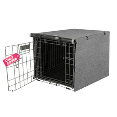 Seiyierr dog crate cover front doors—privacy and comfort for calm crate time